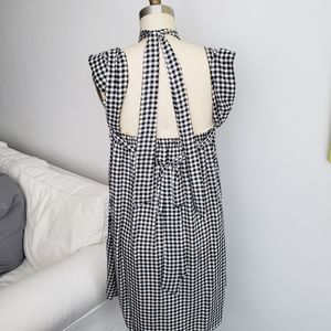 Gingham Pattern dress. Medium. Multistyle!